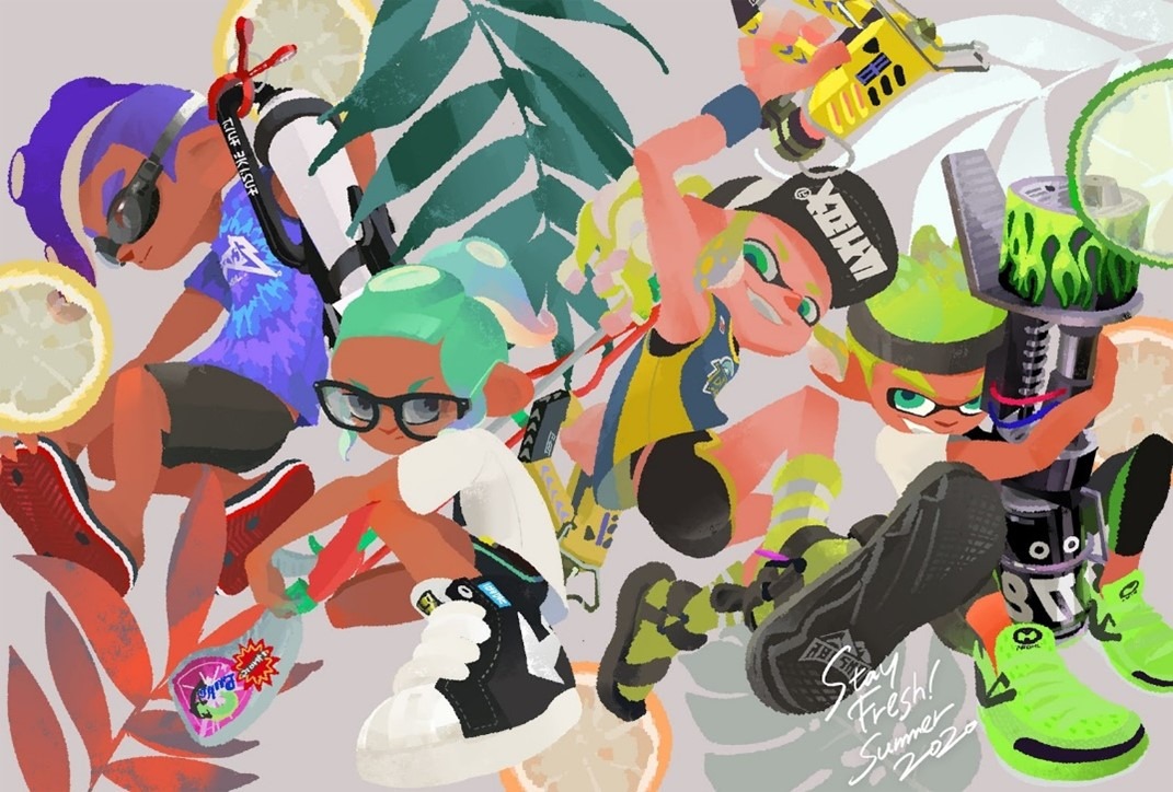 Arte Oficial - Splatoon