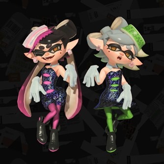 Squid Sisters Splashart