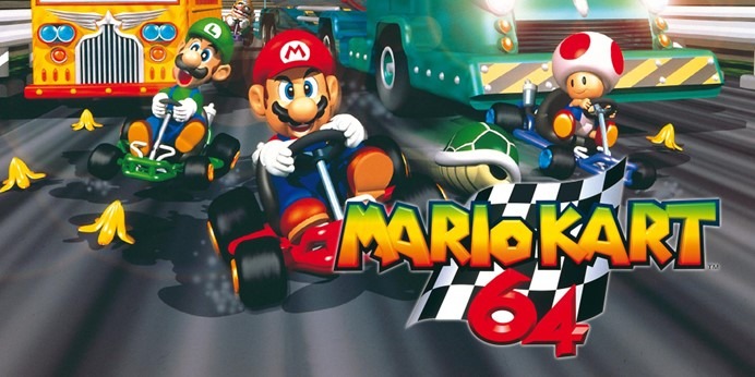 Quem aí tem boas memórias com o Mario Kart de Nintendo 64?